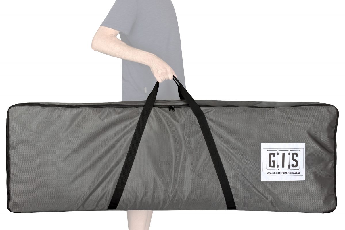 Transporttasche gepolster, 3-seitiger Reißverschluss