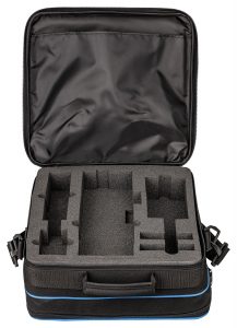 passgenauer Schaum in Tasche